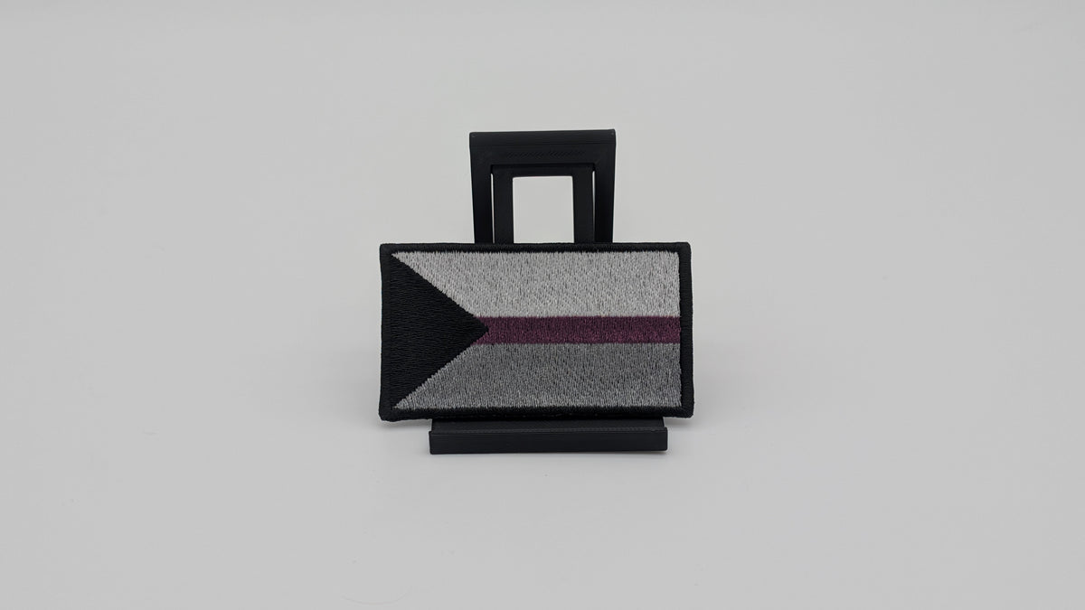 Demisexual Flag Embroidery Morale Patch