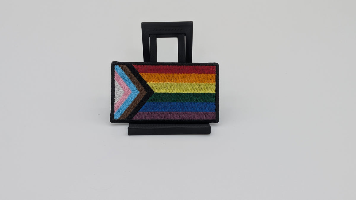 Progress Pride Flag Embroidery Morale Patch