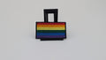 Rainbow Flag Embroidery Morale Patch