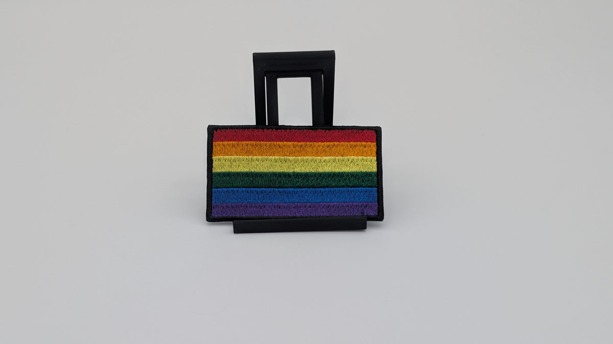 Rainbow Flag Embroidery Morale Patch