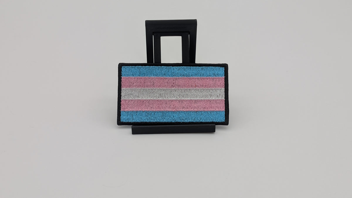 Transgender Flag Embroidery Morale Patch